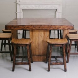 Square Counterheight Table