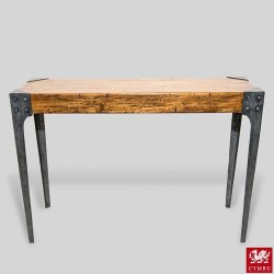 Console with Industrial Metal Legs
