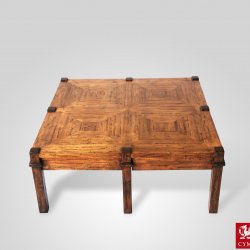 Japanese Cocktail Table with drawers